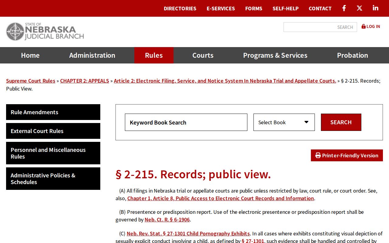 Washington County arrest warrant court records public view rule